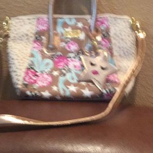 Betsey Johnson Satchel With Strap